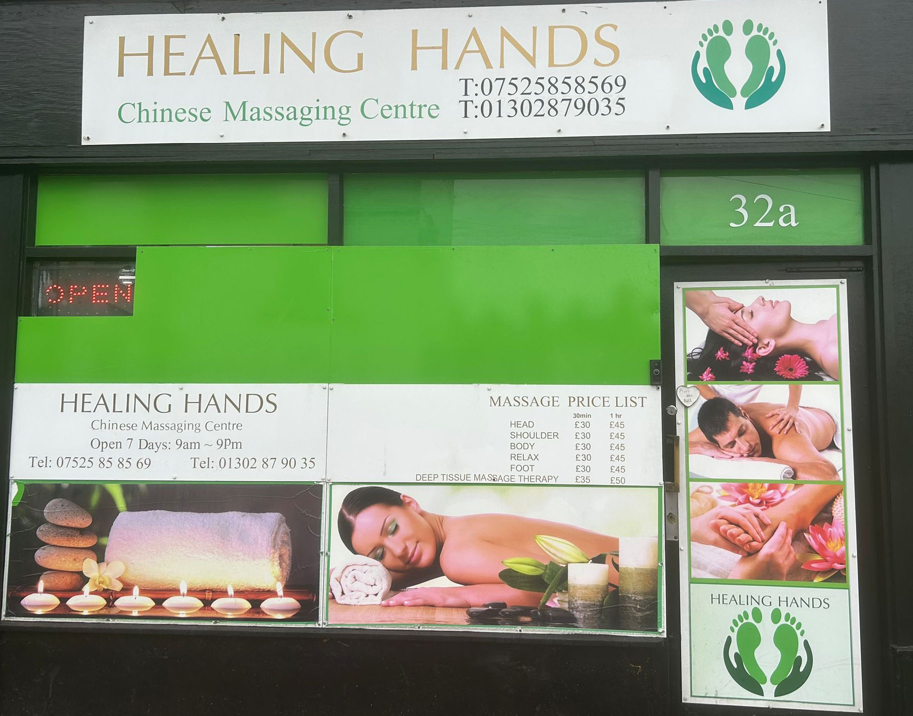 healing hands massage